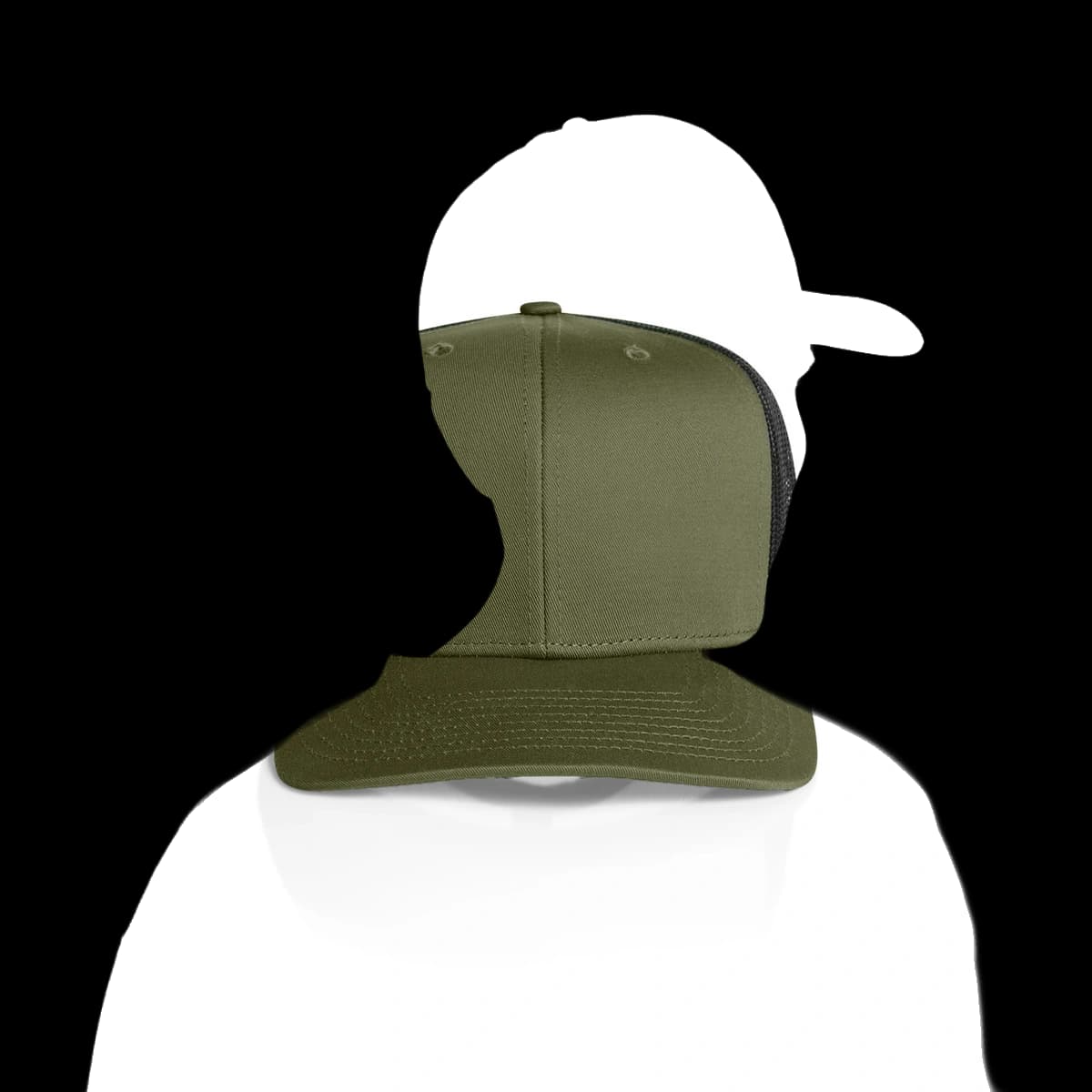 Mesh Contrast Trucker Cap | 1191