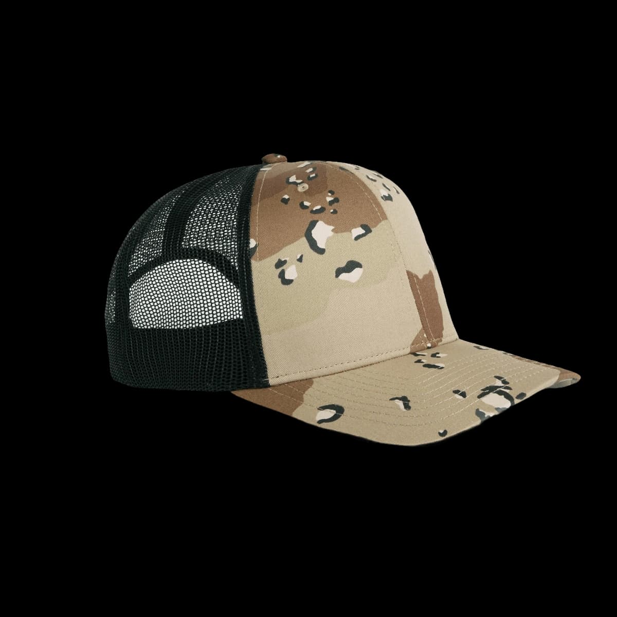 Mesh Contrast Camo Cap | 1191C