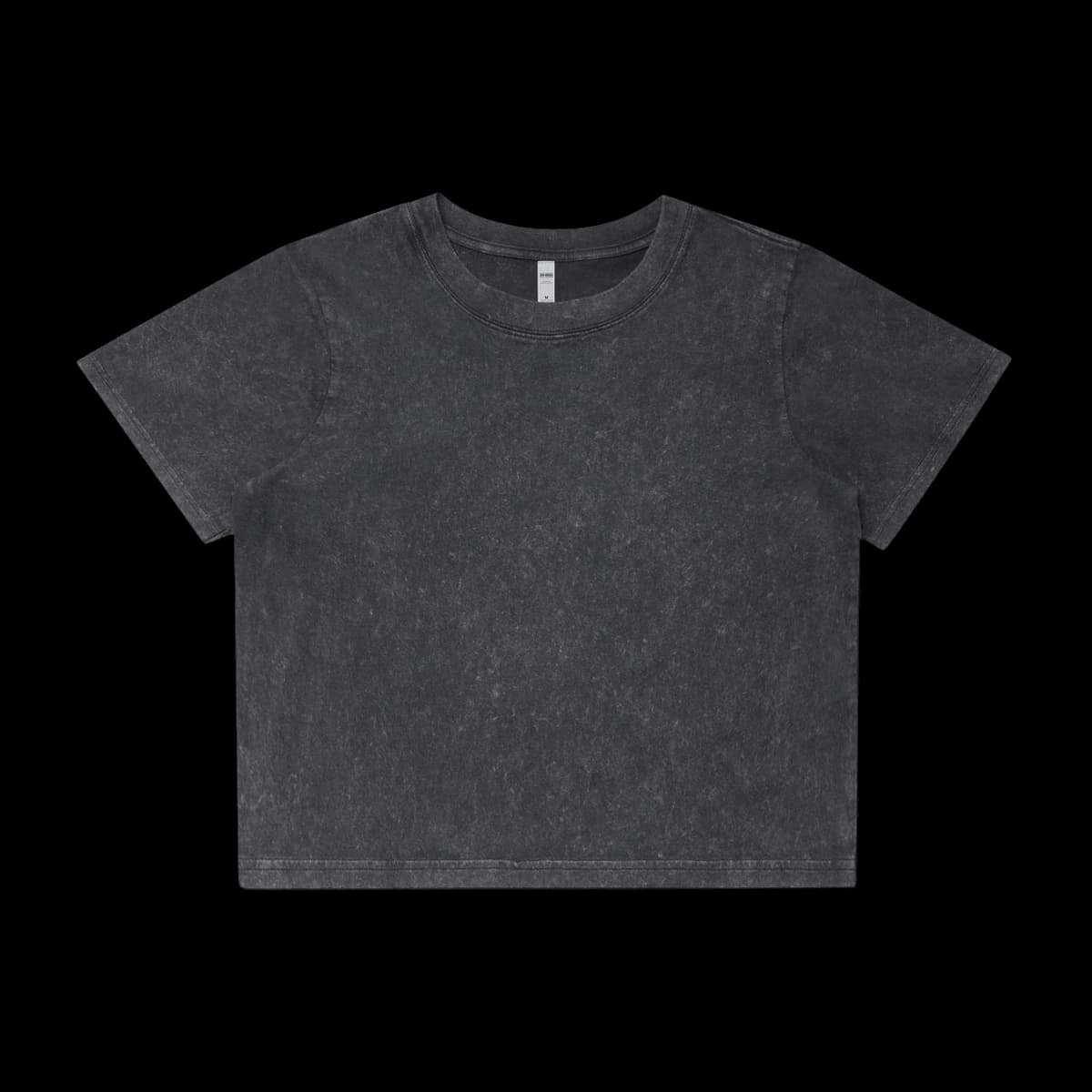 Wos Stone Wash Heavy Crop | 4086