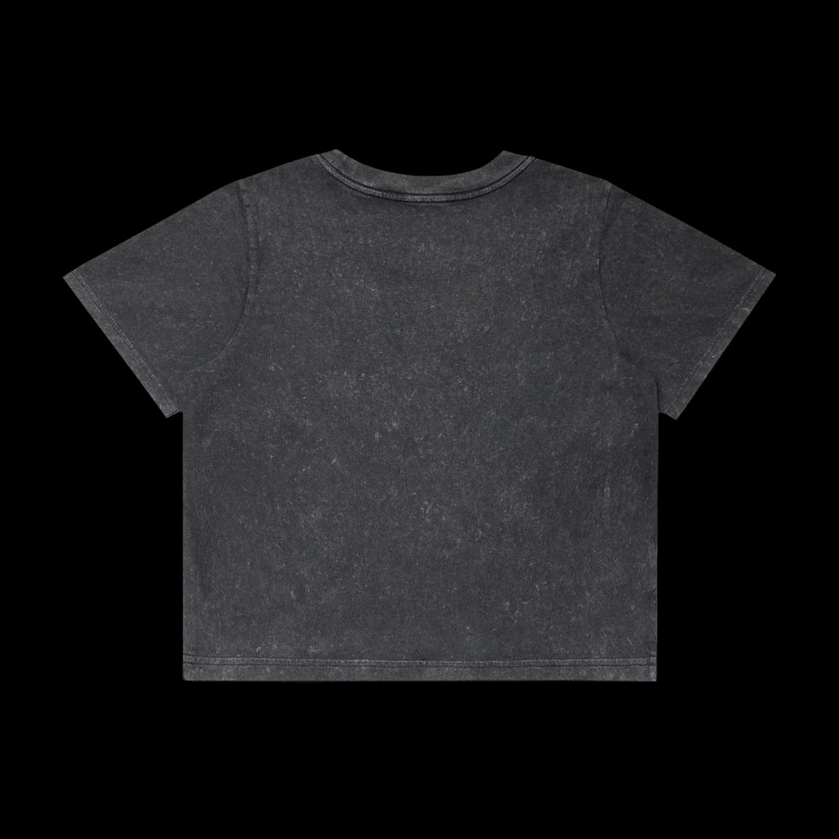 Wos Stone Wash Heavy Crop | 4086