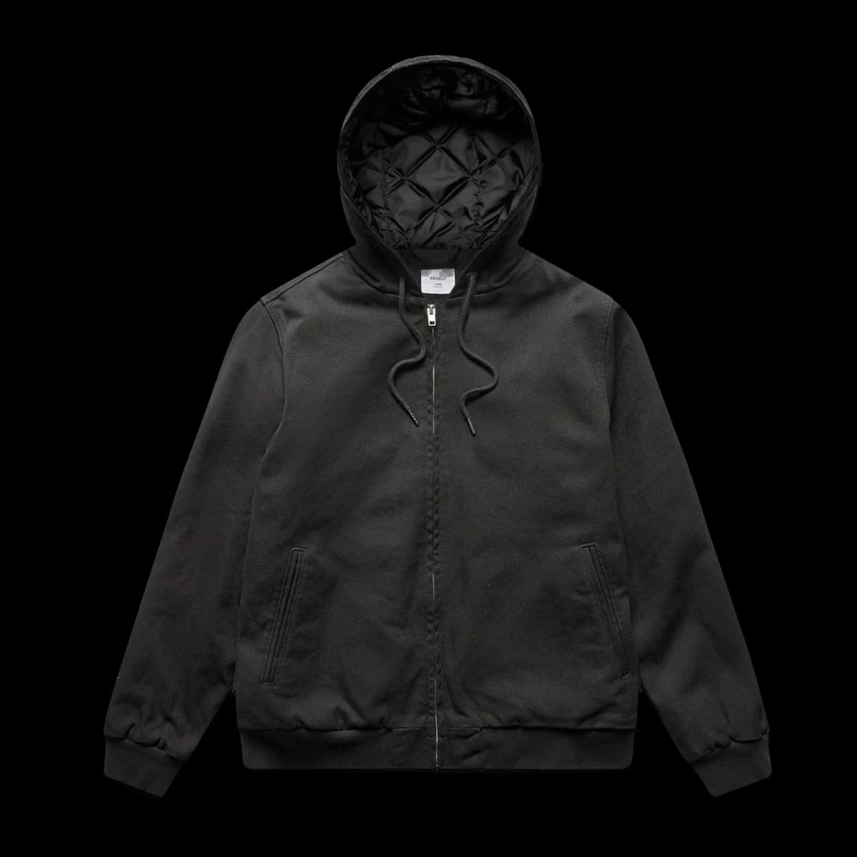 Canvas Bomber Hood Jacket | 5532