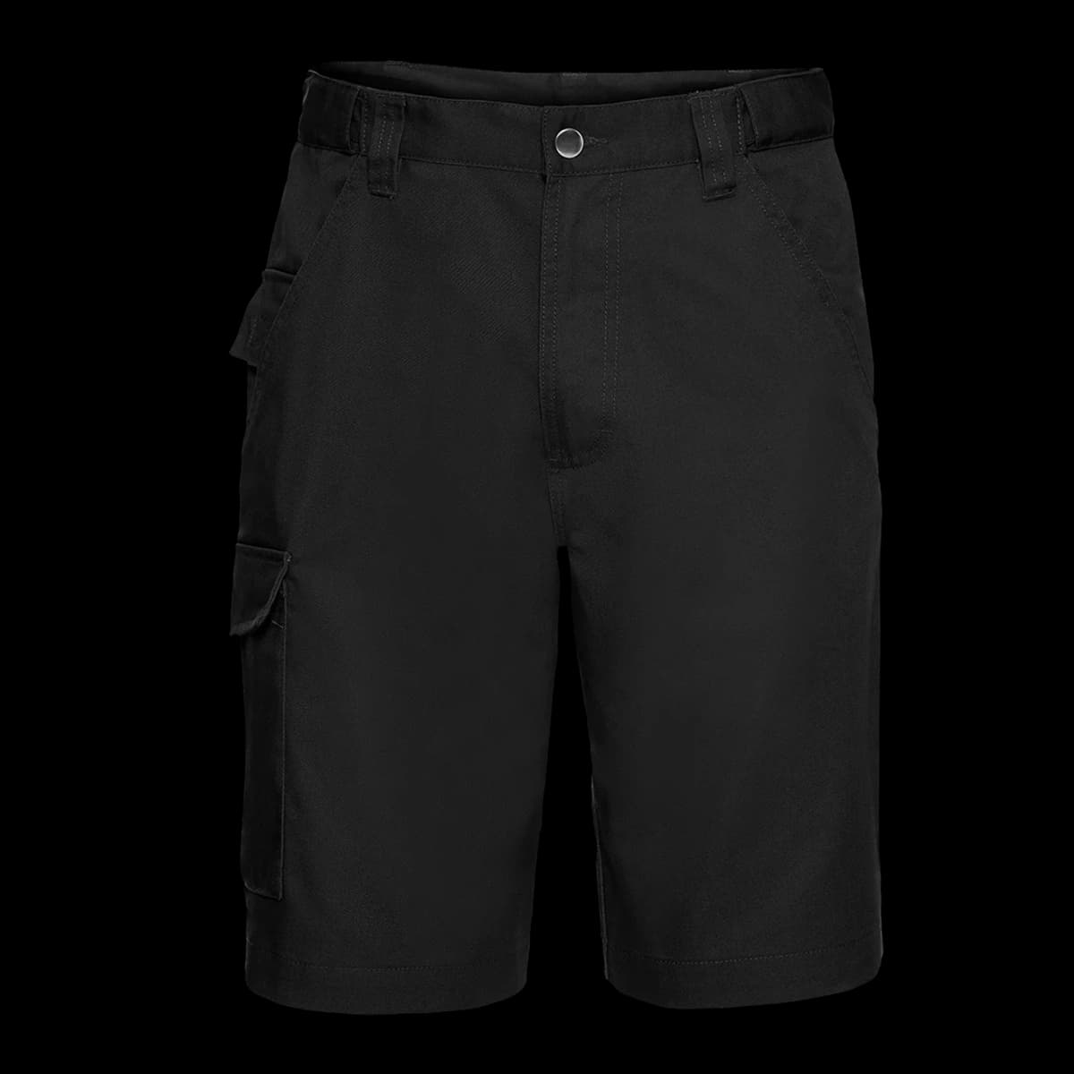 Russell Athletic Workwear Poly/Cotton Shorts — front