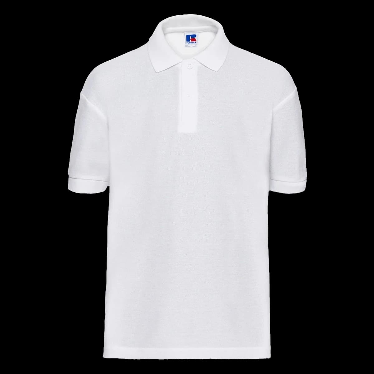 Russell Athletic Kids Poly/Cotton Piqué Polo Shirt — front