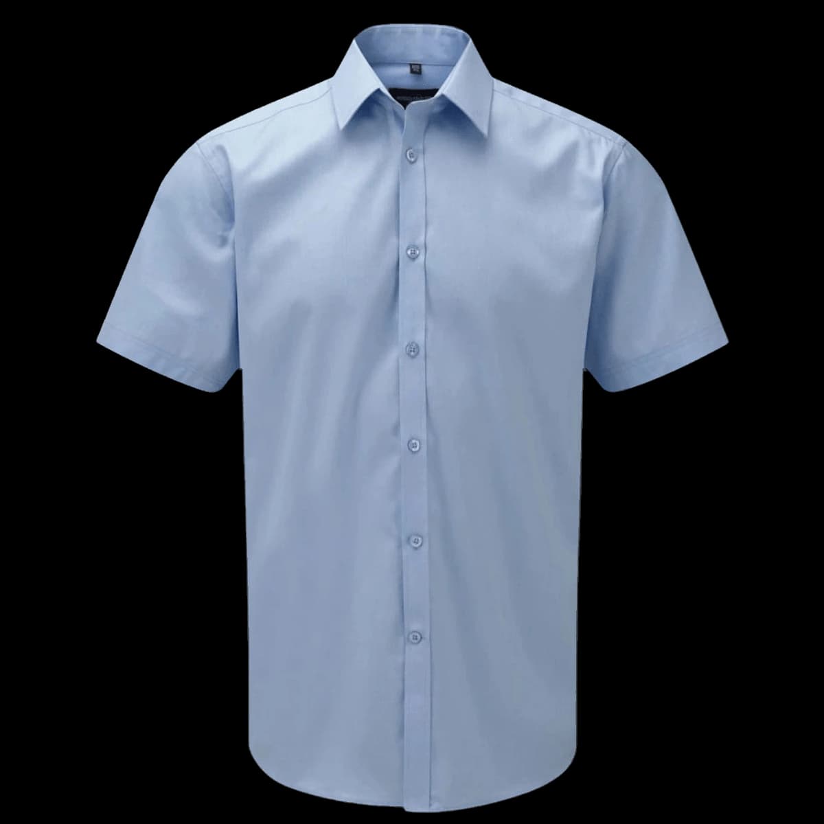 Russell Athletic Collection Short Sleeve Herringbone Shirt — front