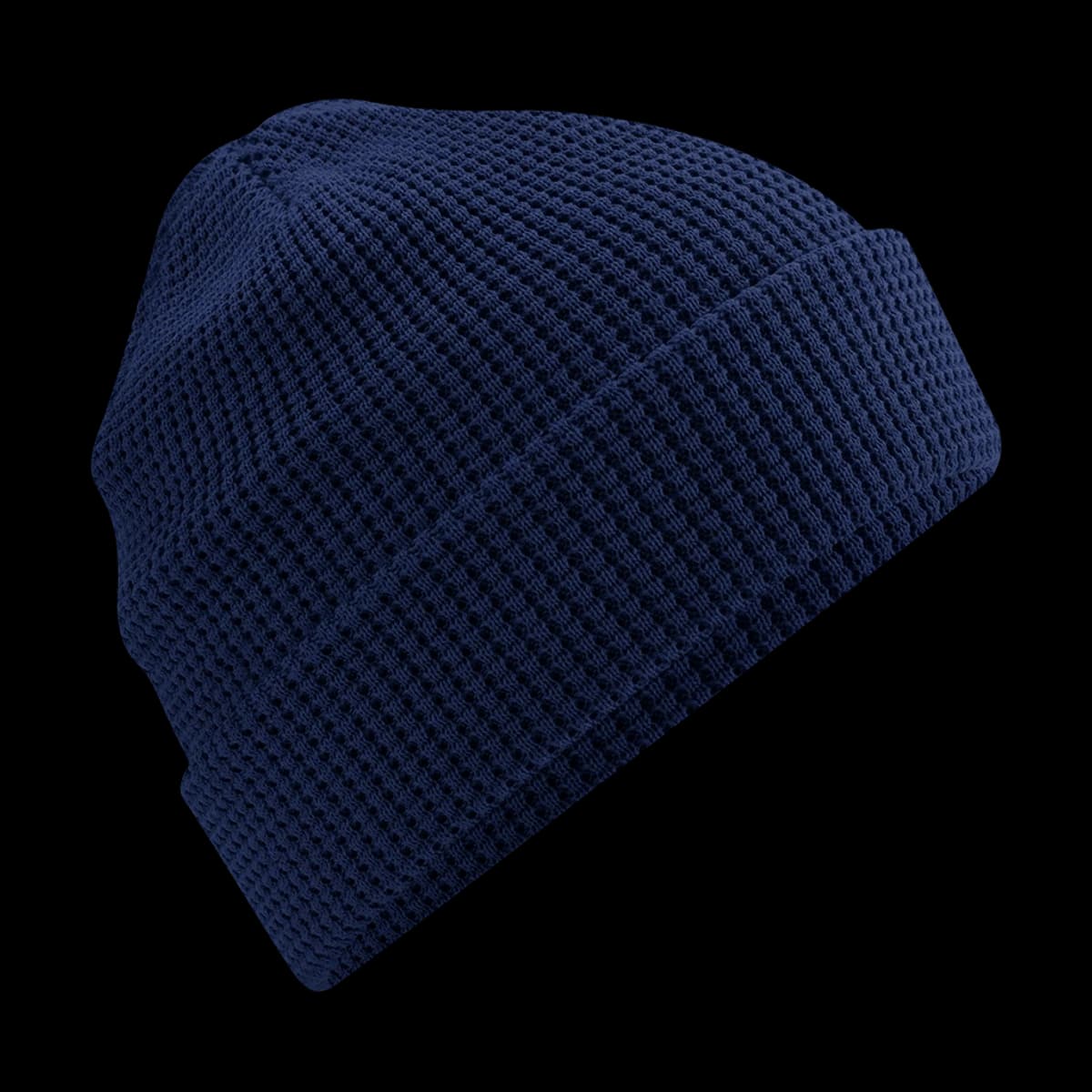 Beechfield Organic Cotton Waffle Beanie — front