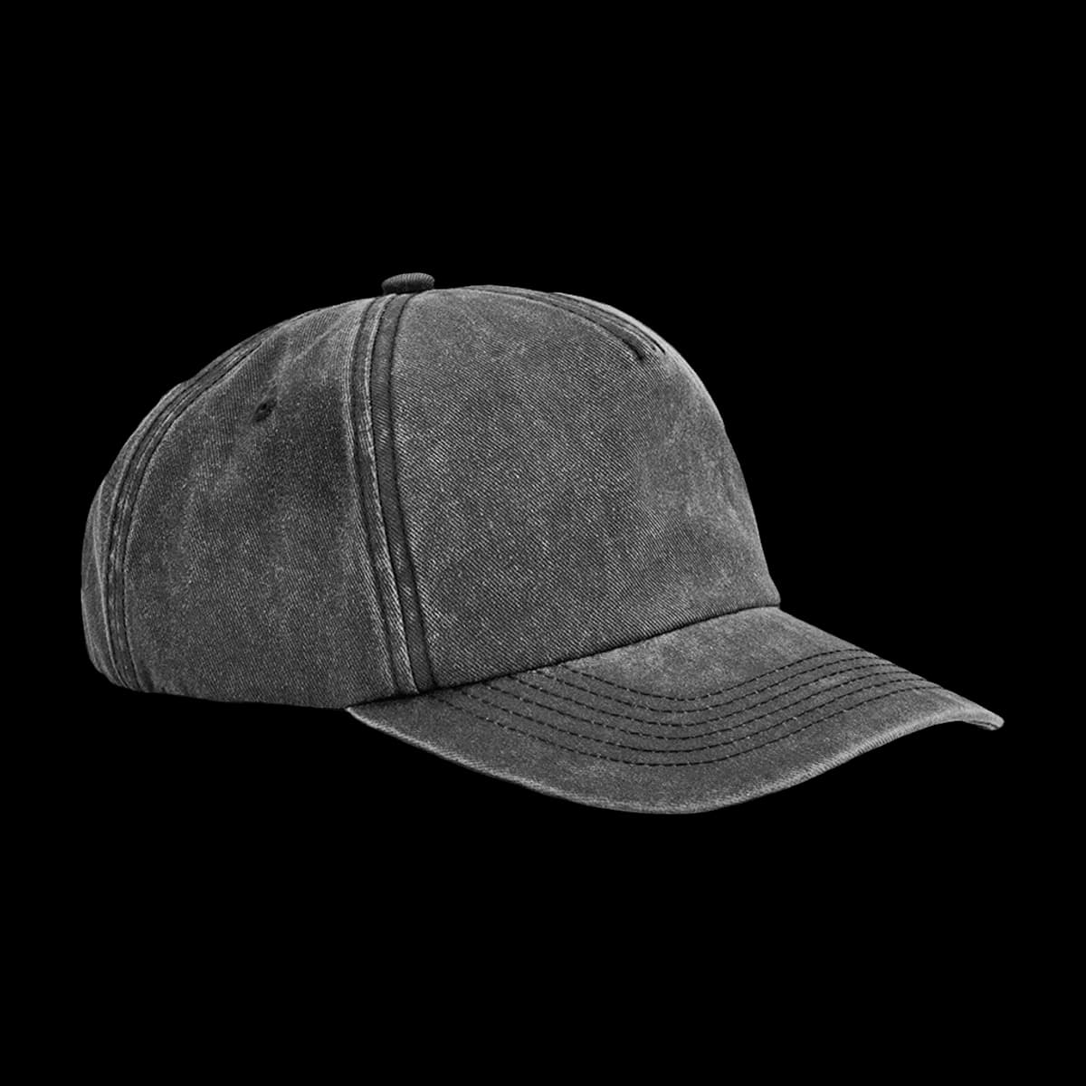 Beechfield Relaxed 5 Panel Vintage Cap — front