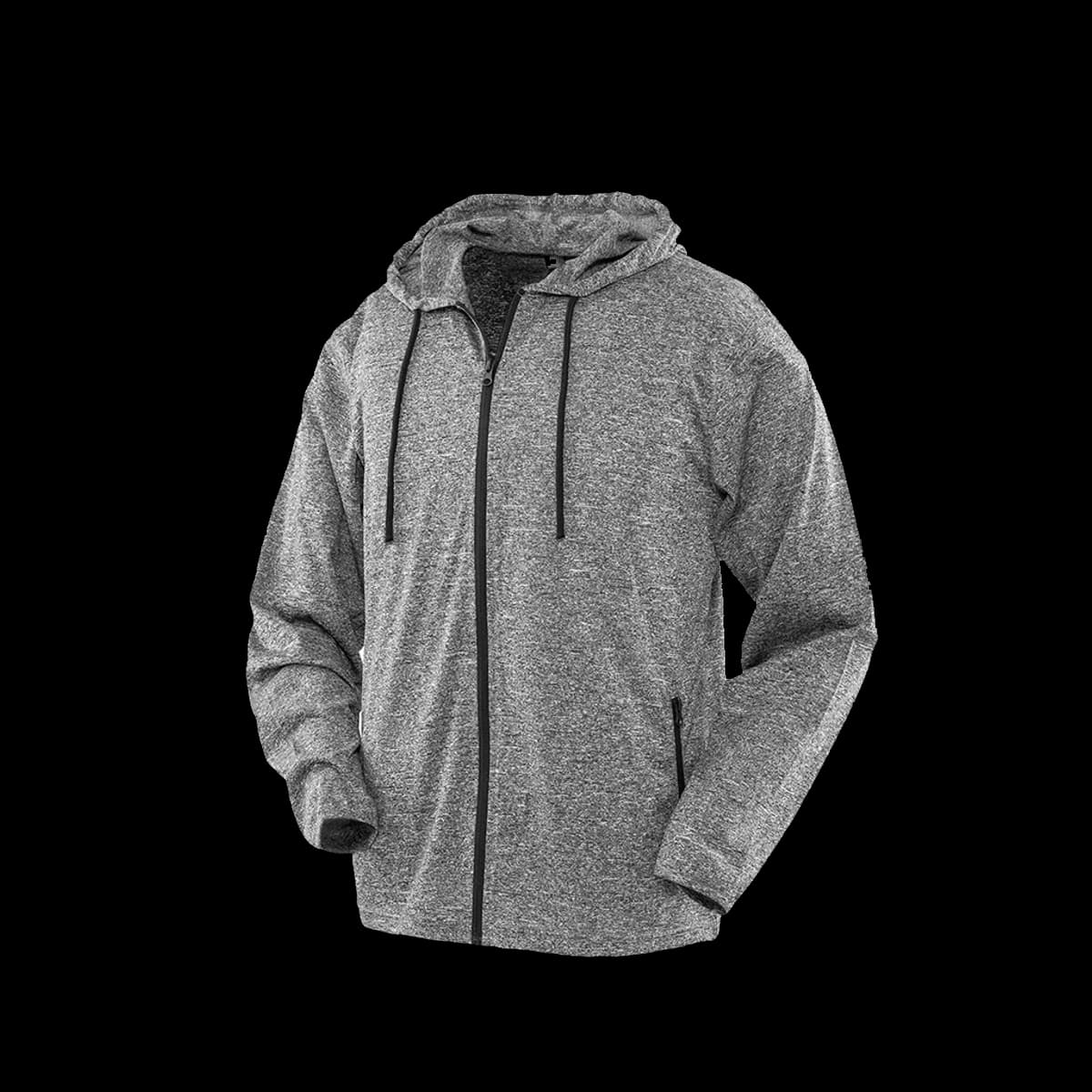 Spiro Hooded T-Shirt Jacket — front