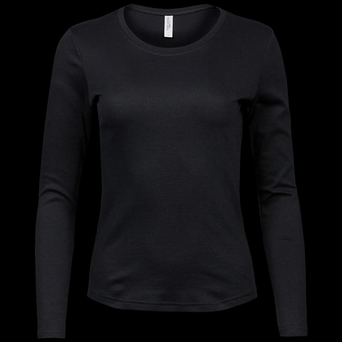 Tee Jays Ladies Long Sleeve Interlock T-Shirt — front