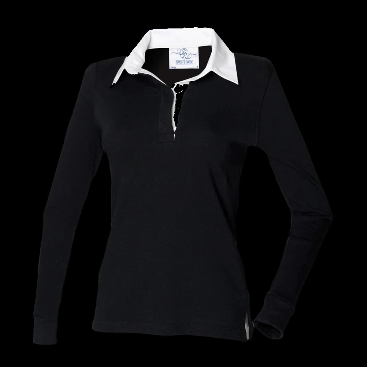 Front Row Ladies Classic Rugby Shirt — front