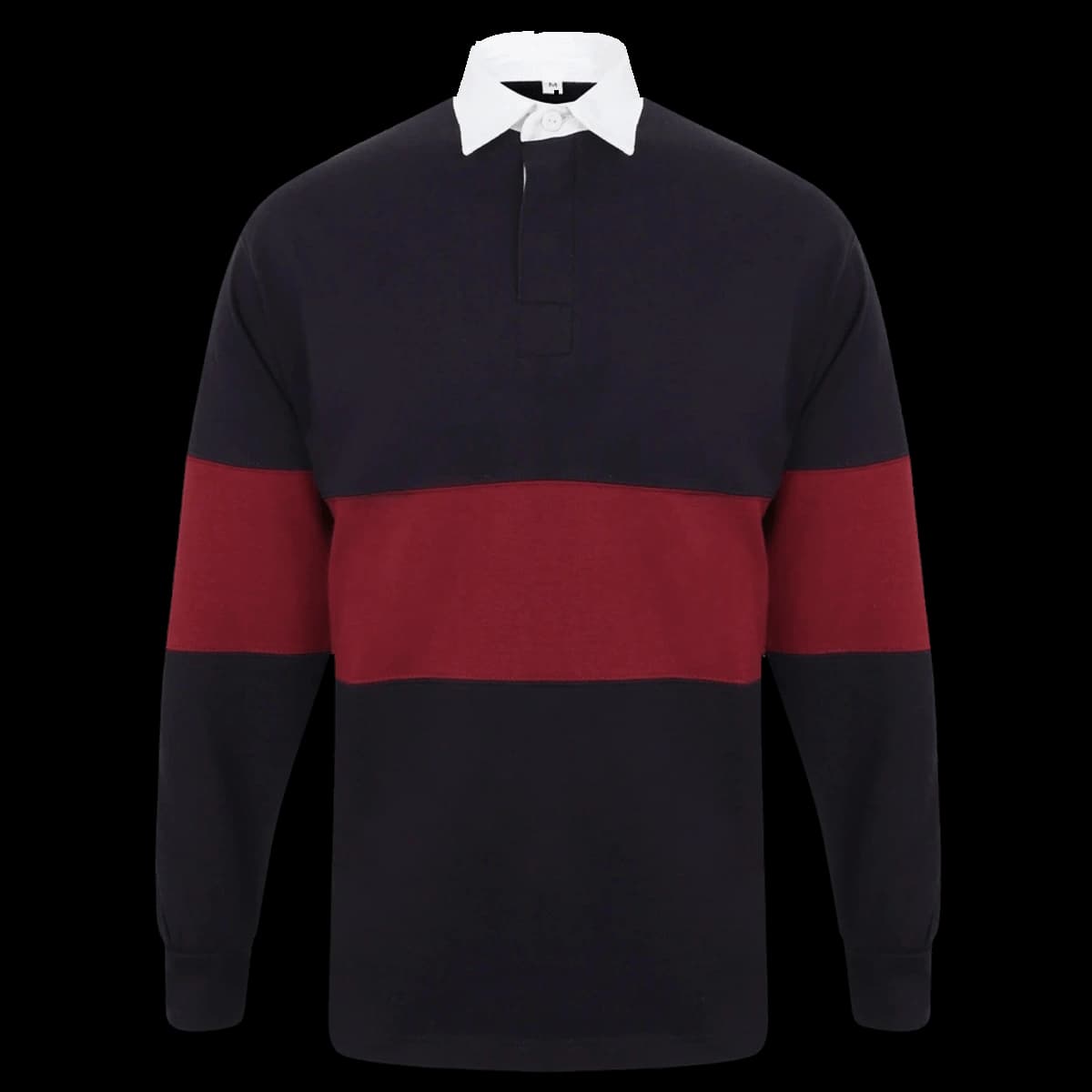 Front Row Panelled Rugby Shirt — front