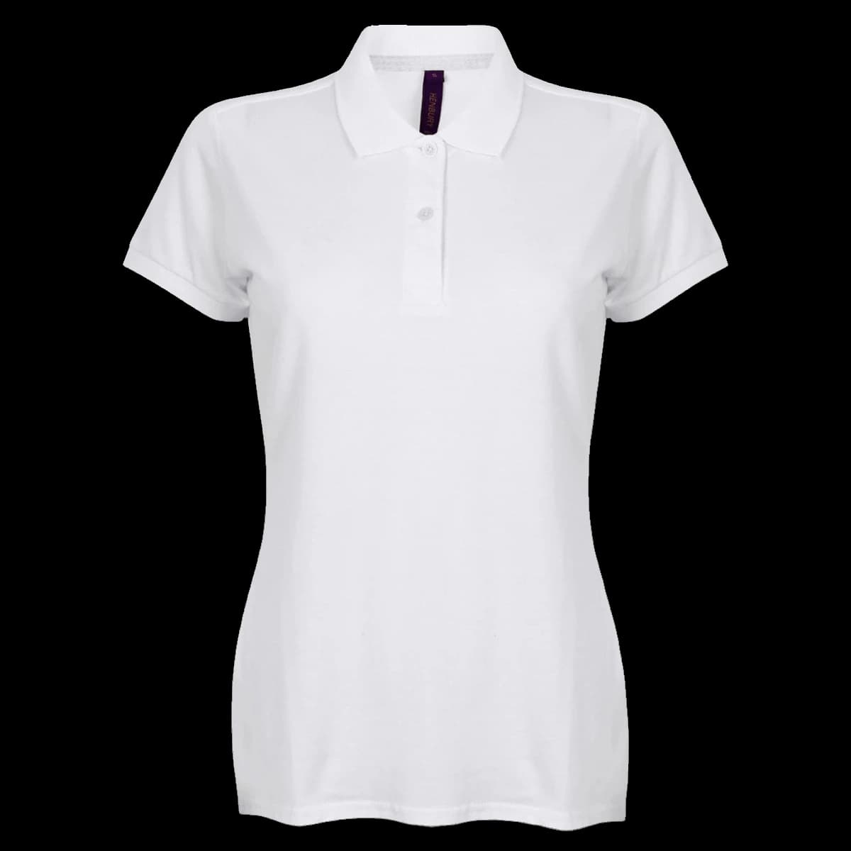 Henbury Ladies Modern Fit Cotton Piqué Polo Shirt — front