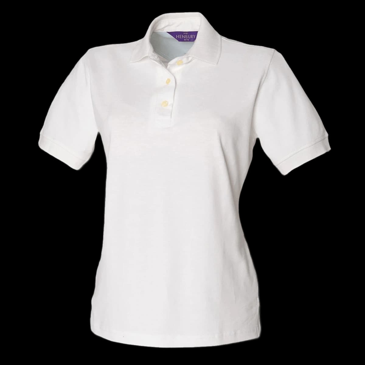 Henbury Ladies Classic Cotton Piqué Polo Shirt — front