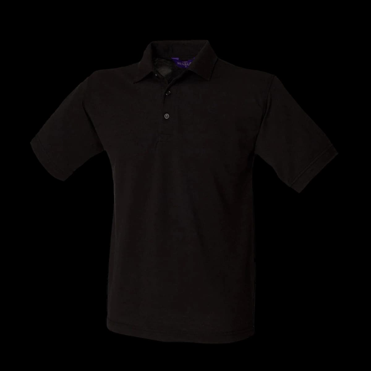 Henbury Heavy Poly/Cotton Piqué Polo Shirt — front