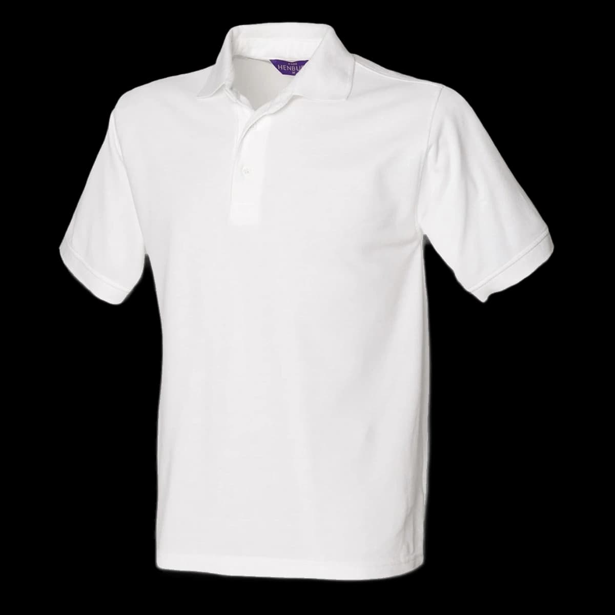 Henbury Heavy Poly/Cotton Piqué Polo Shirt — front