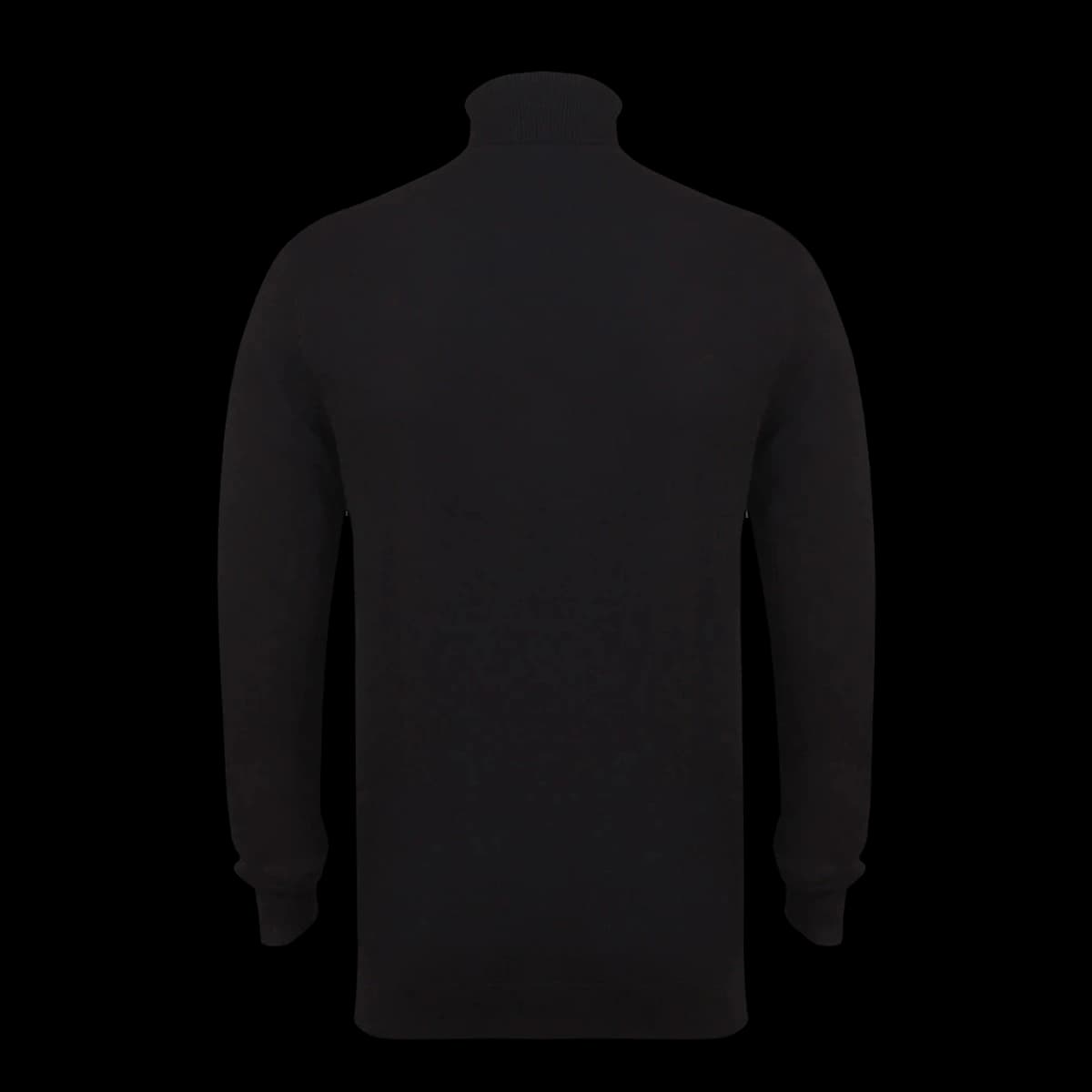 Henbury Roll Neck Sweater — back