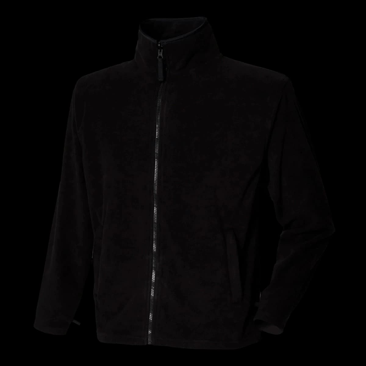 Henbury Micro Fleece Jacket — front