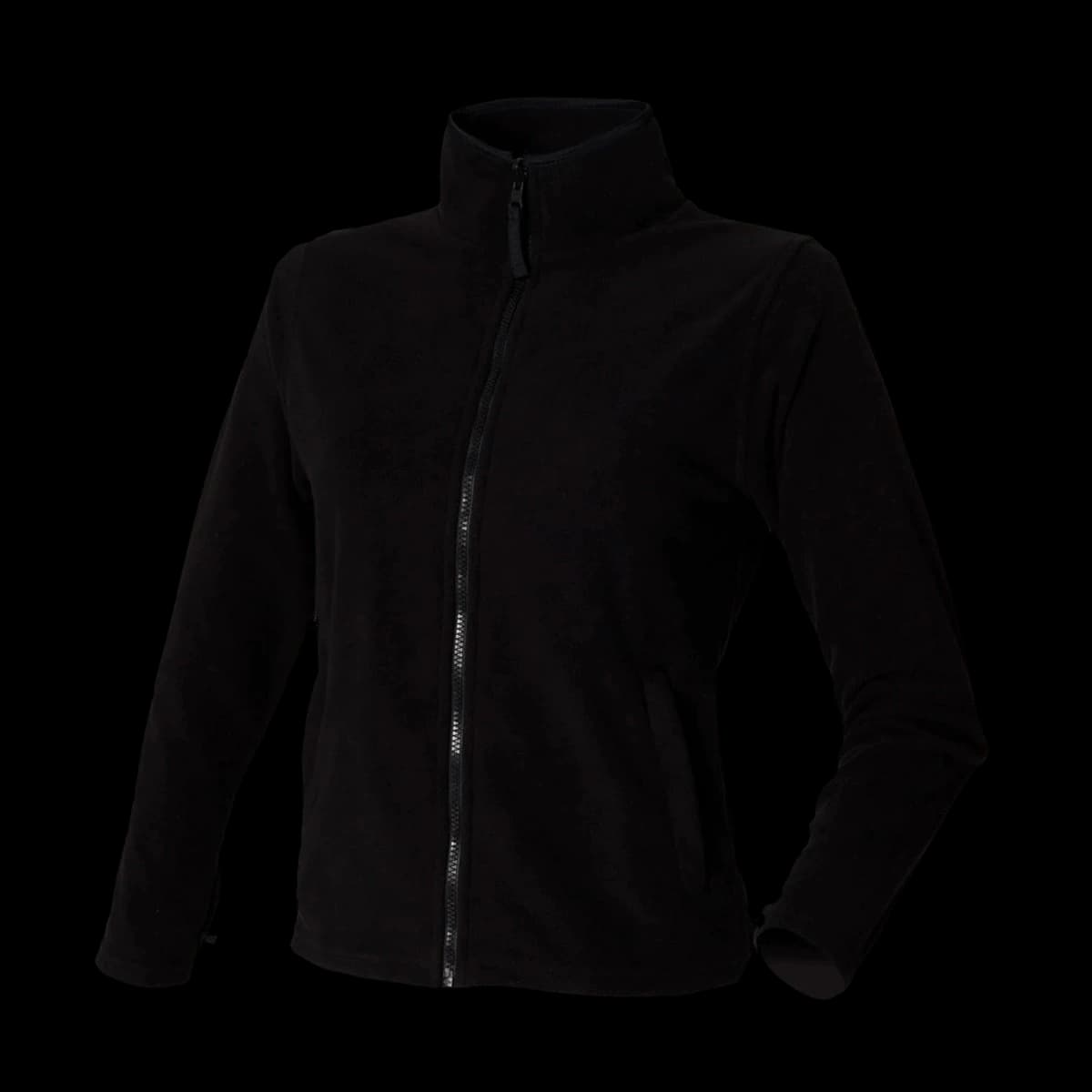 Henbury Ladies Micro Fleece Jacket — front