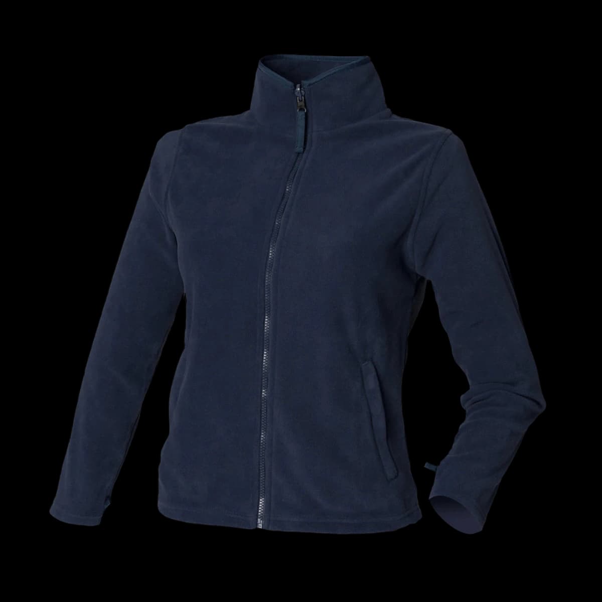Henbury Ladies Micro Fleece Jacket — front
