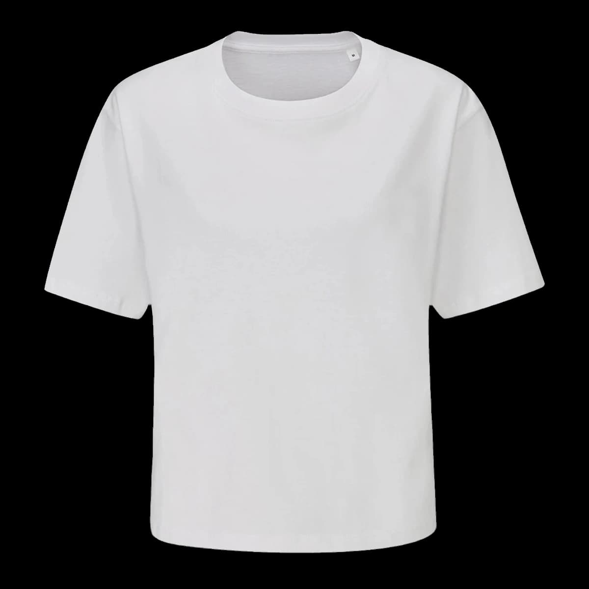 Mantis Ladies Cropped Heavy T-Shirt — front