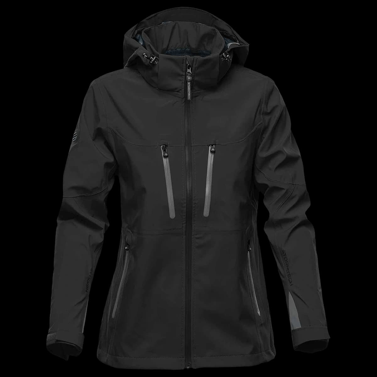 Stormtech Ladies Patrol Hooded Soft Shell Jacket — front