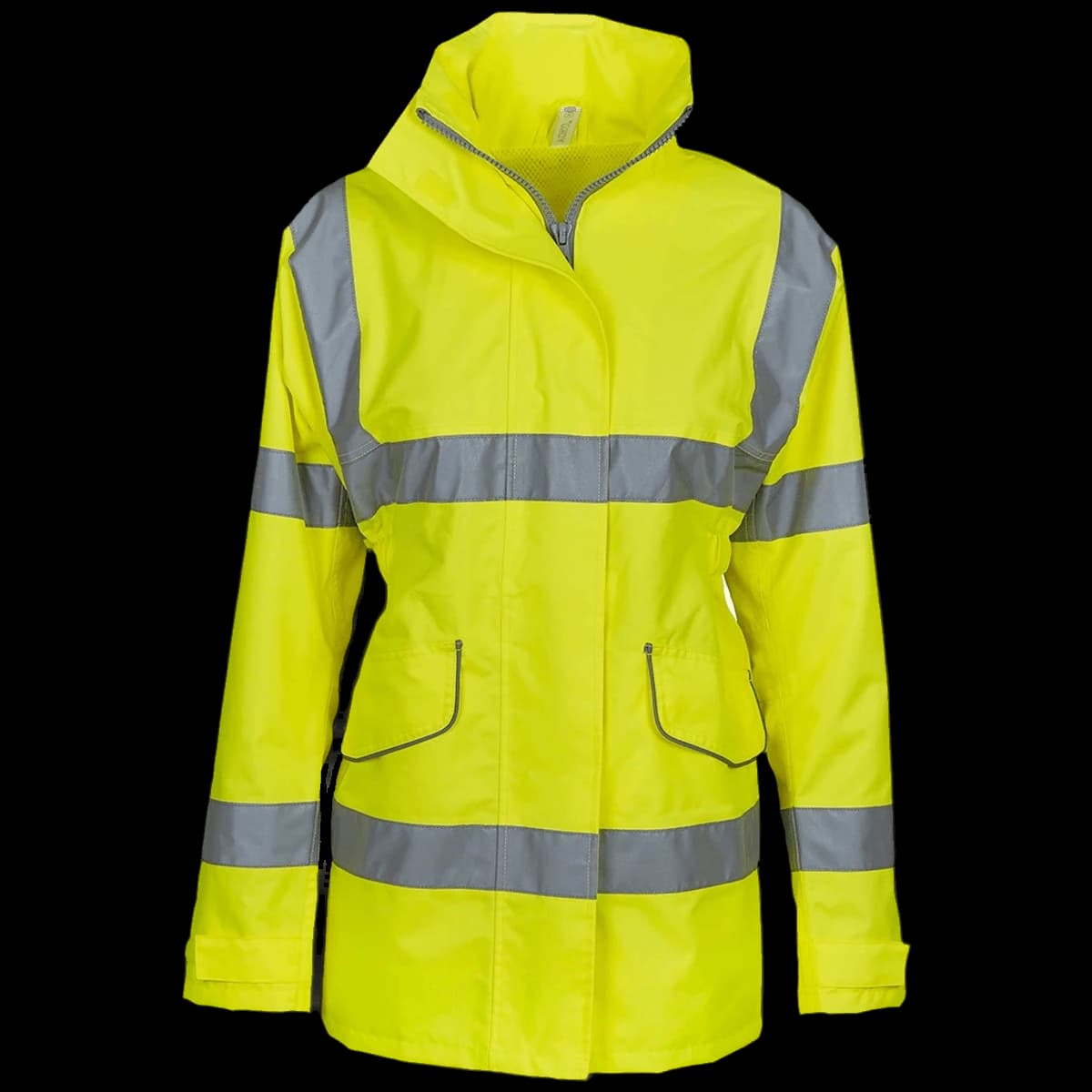 Yoko Ladies Hi-Vis Executive Jacket — front