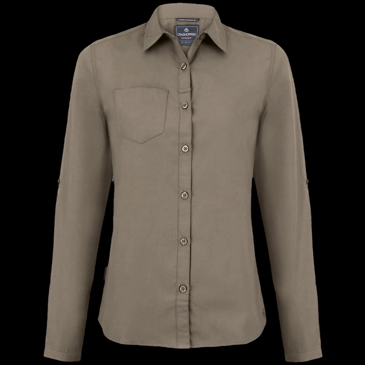 Craghoppers Expert Ladies Kiwi Long Sleeve Shirt — front