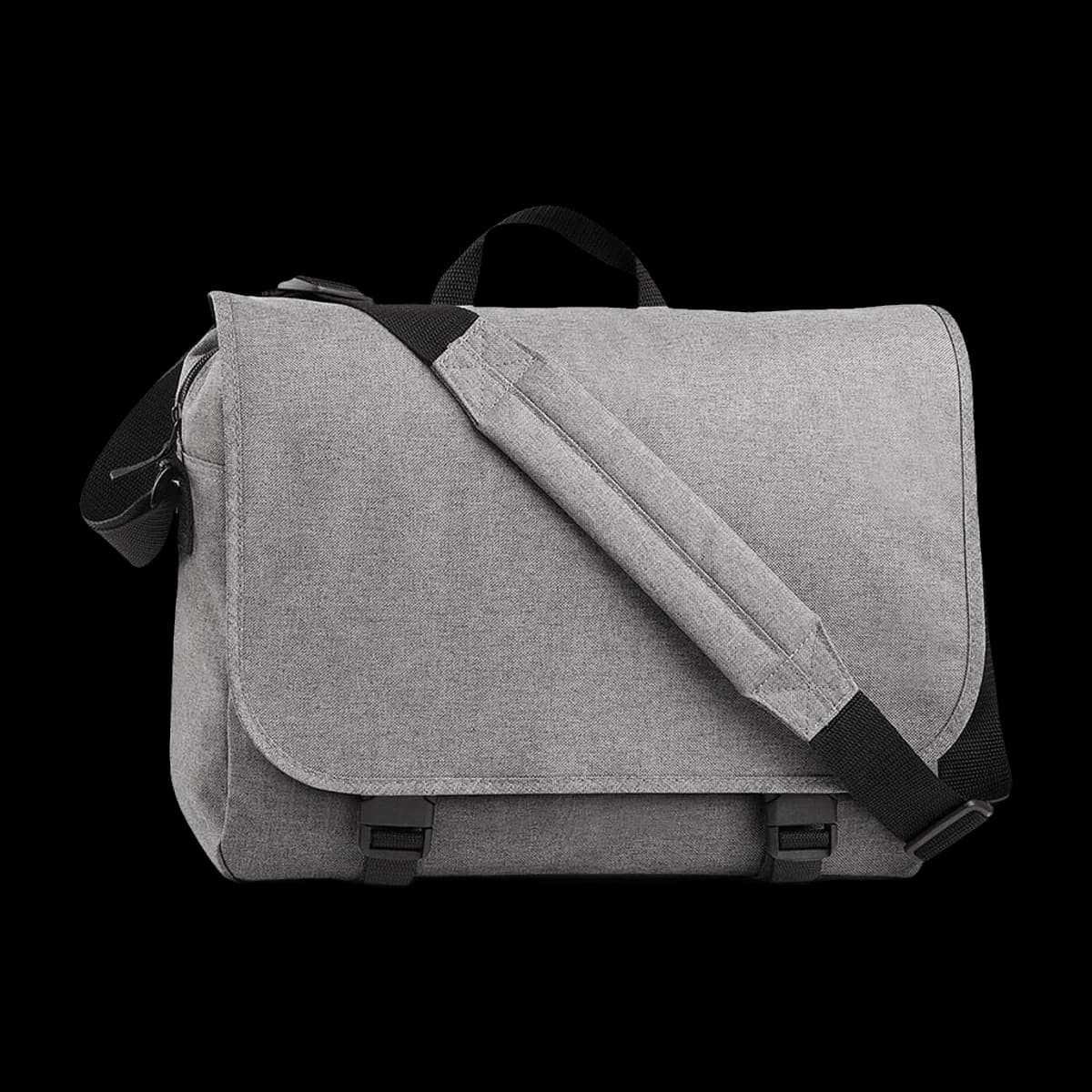 BagBase Two Tone Digital Messenger Bag — front