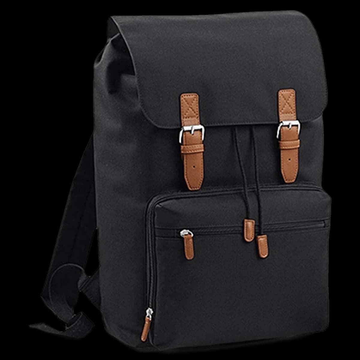 BagBase Vintage Laptop Backpack — front