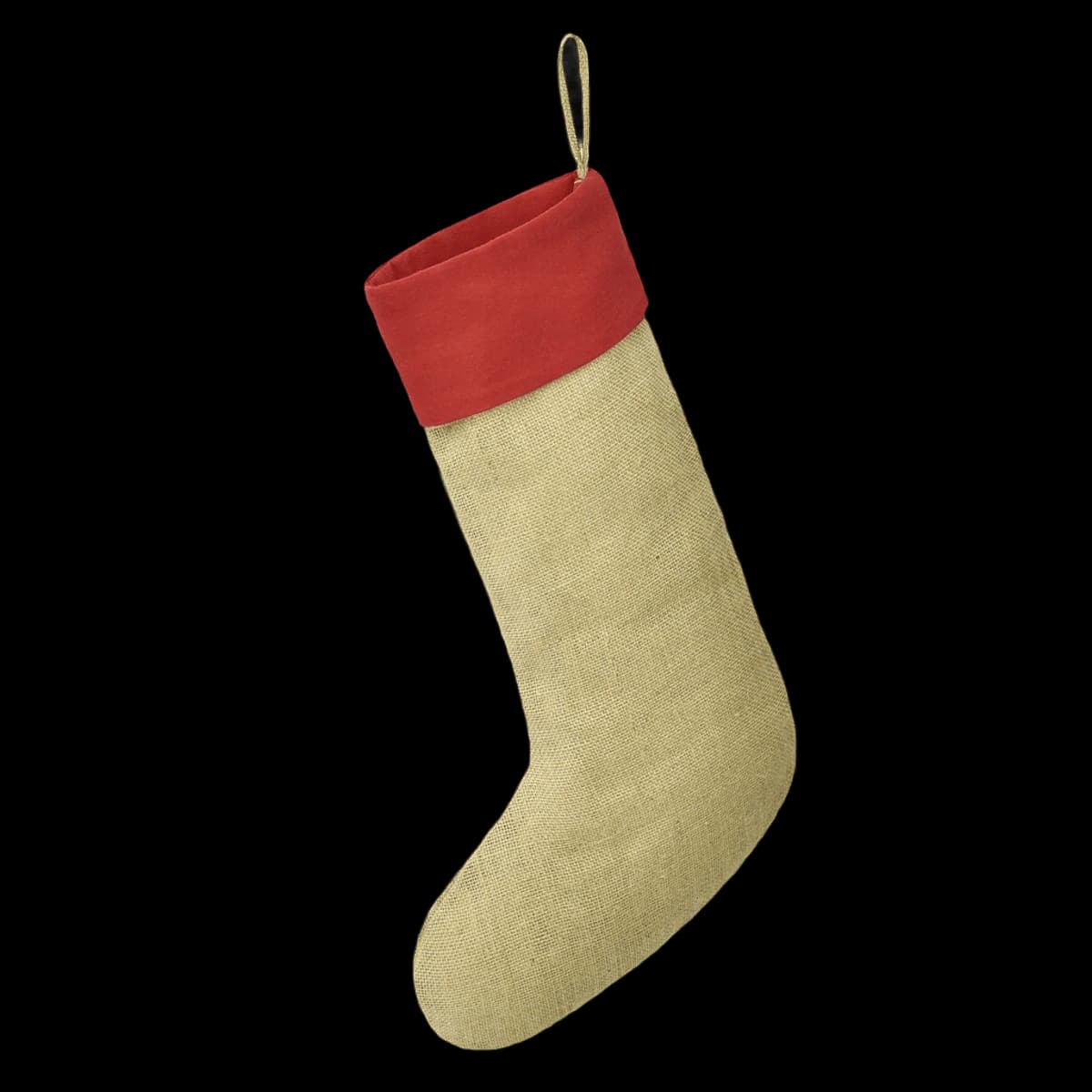 Brand Lab Jute Stocking — model