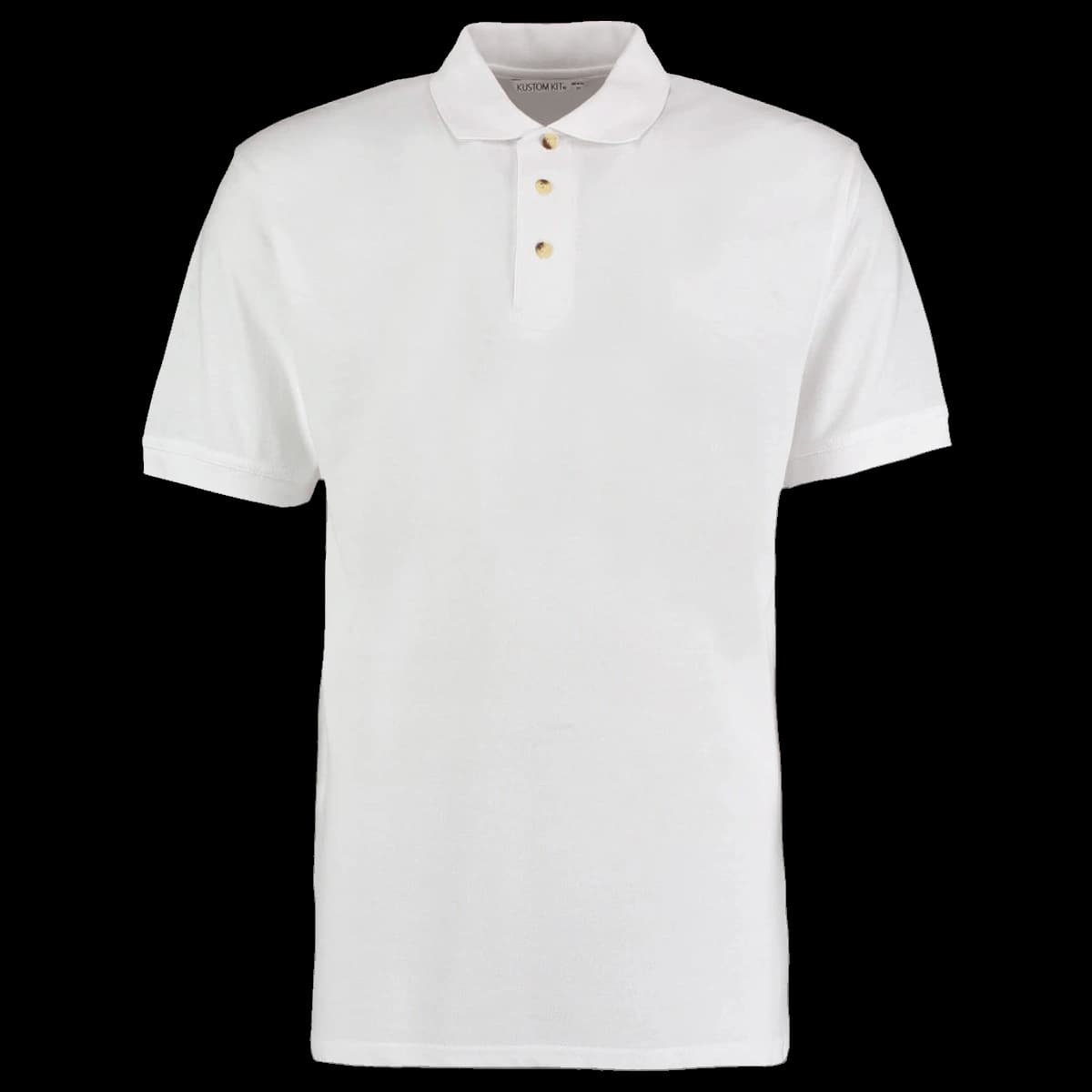 Kustom Kit Workwear Piqué Polo Shirt — front