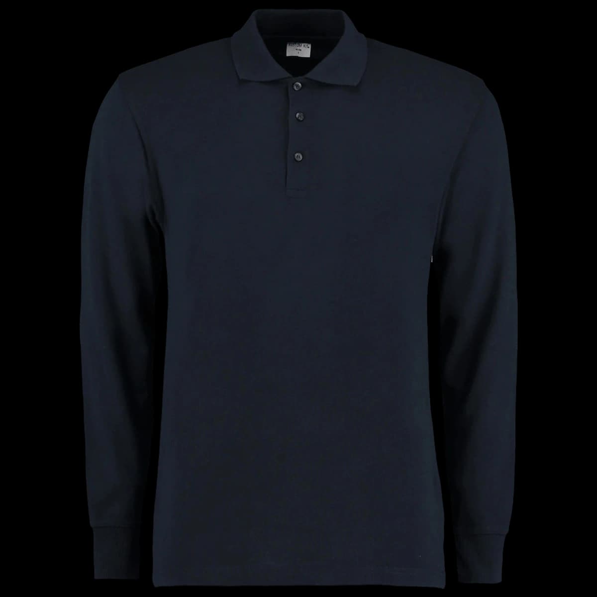 Kustom Kit Long Sleeve Poly/Cotton Piqué Polo Shirt — front