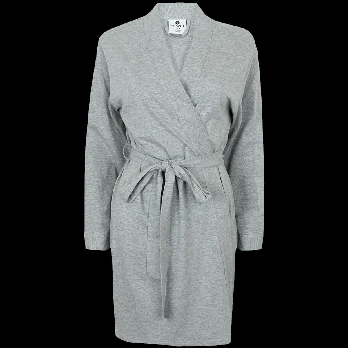 Towel City Ladies Cotton Wrap Robe — front