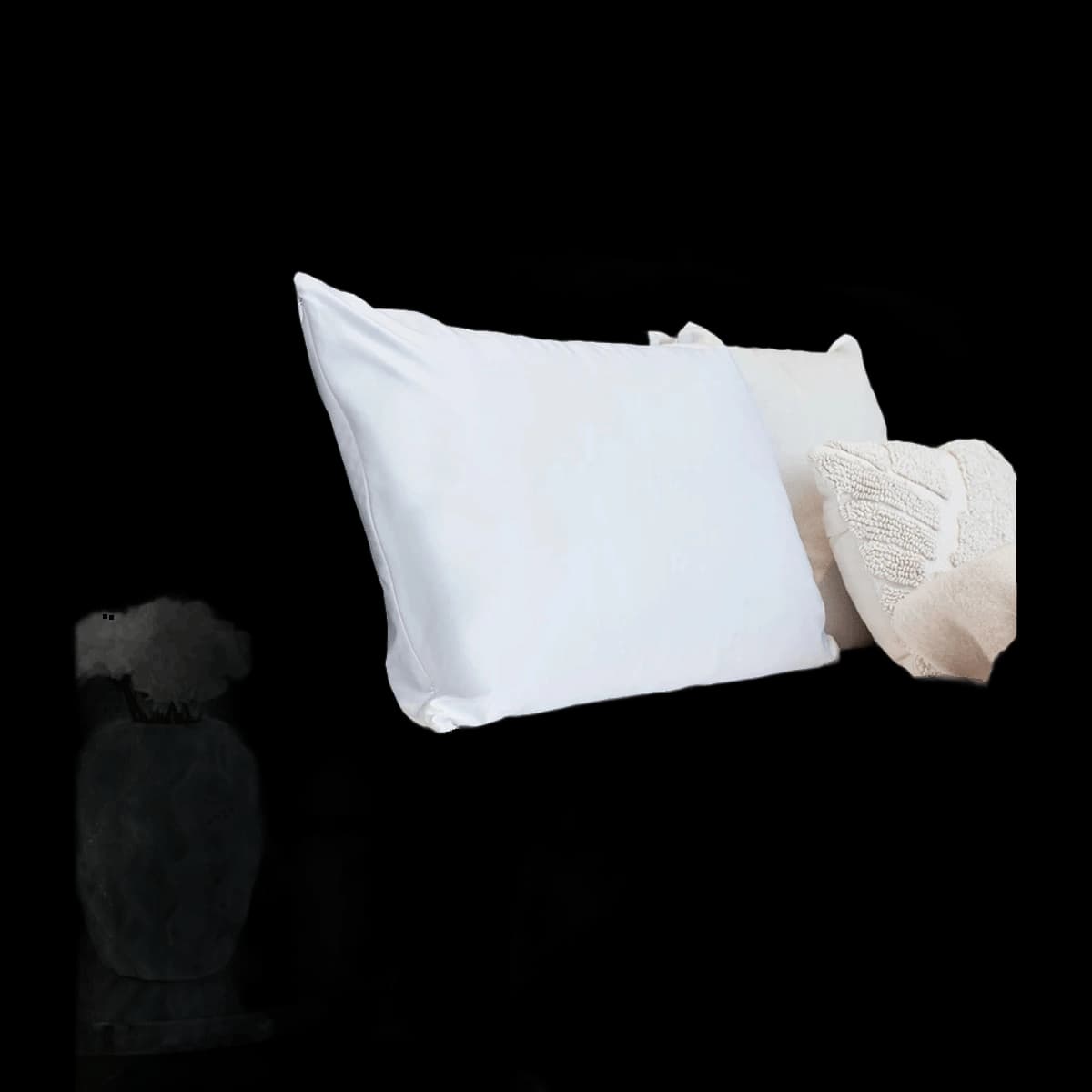 Towel City Satin Pillowcase — model