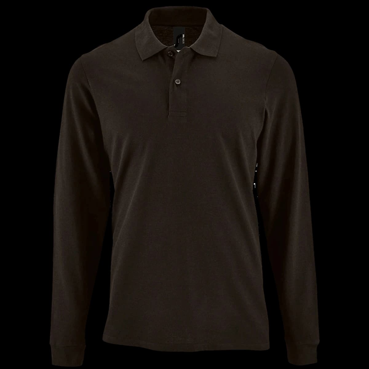SOL'S Perfect Long Sleeve Piqué Polo Shirt — front