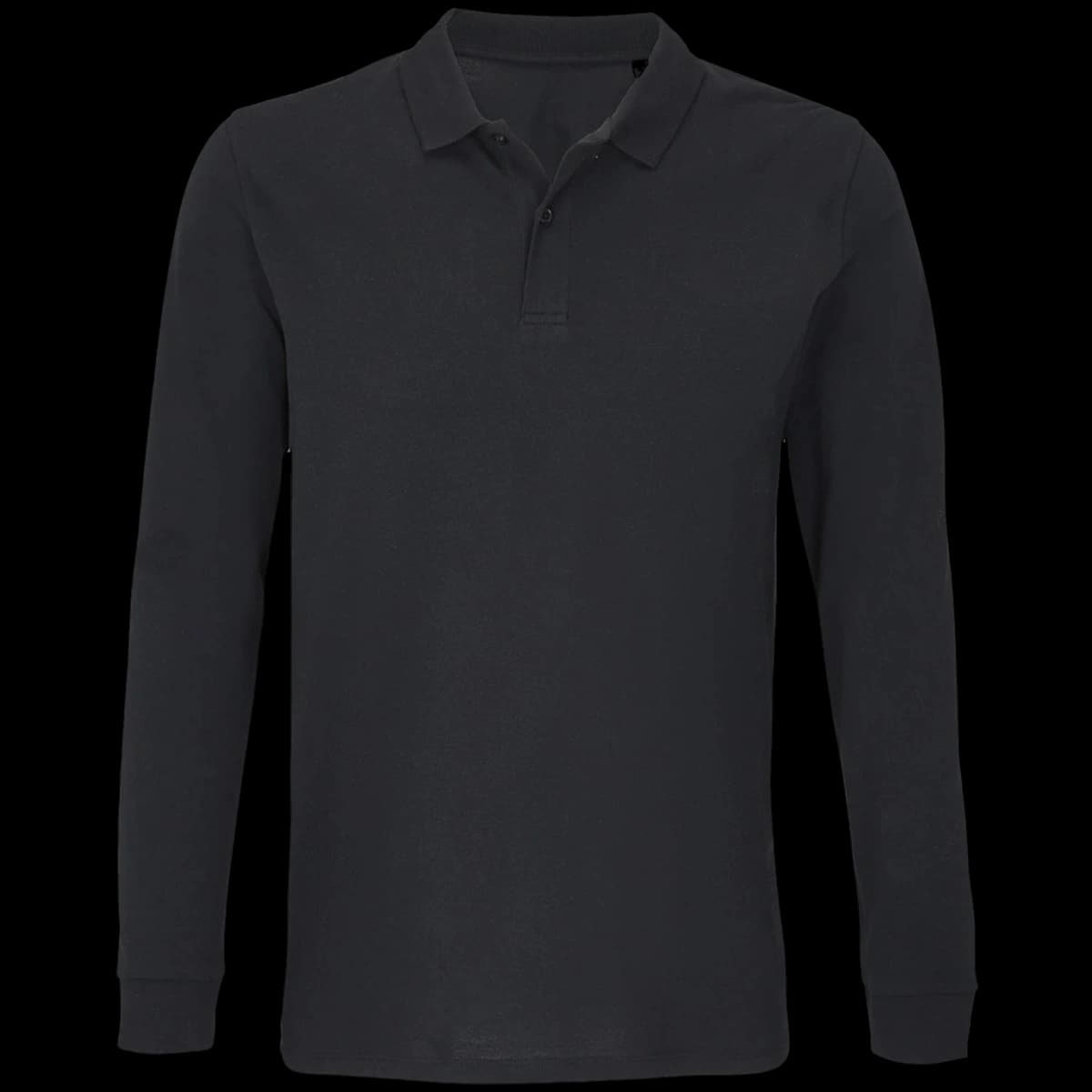 SOL'S Unisex Planet Long Sleeve Piqué Polo Shirt — front