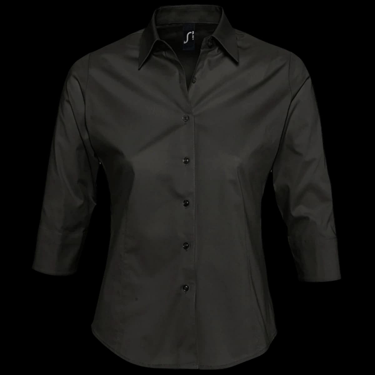 SOL'S Ladies Effect 3/4 Sleeve Fitted Shirt — front