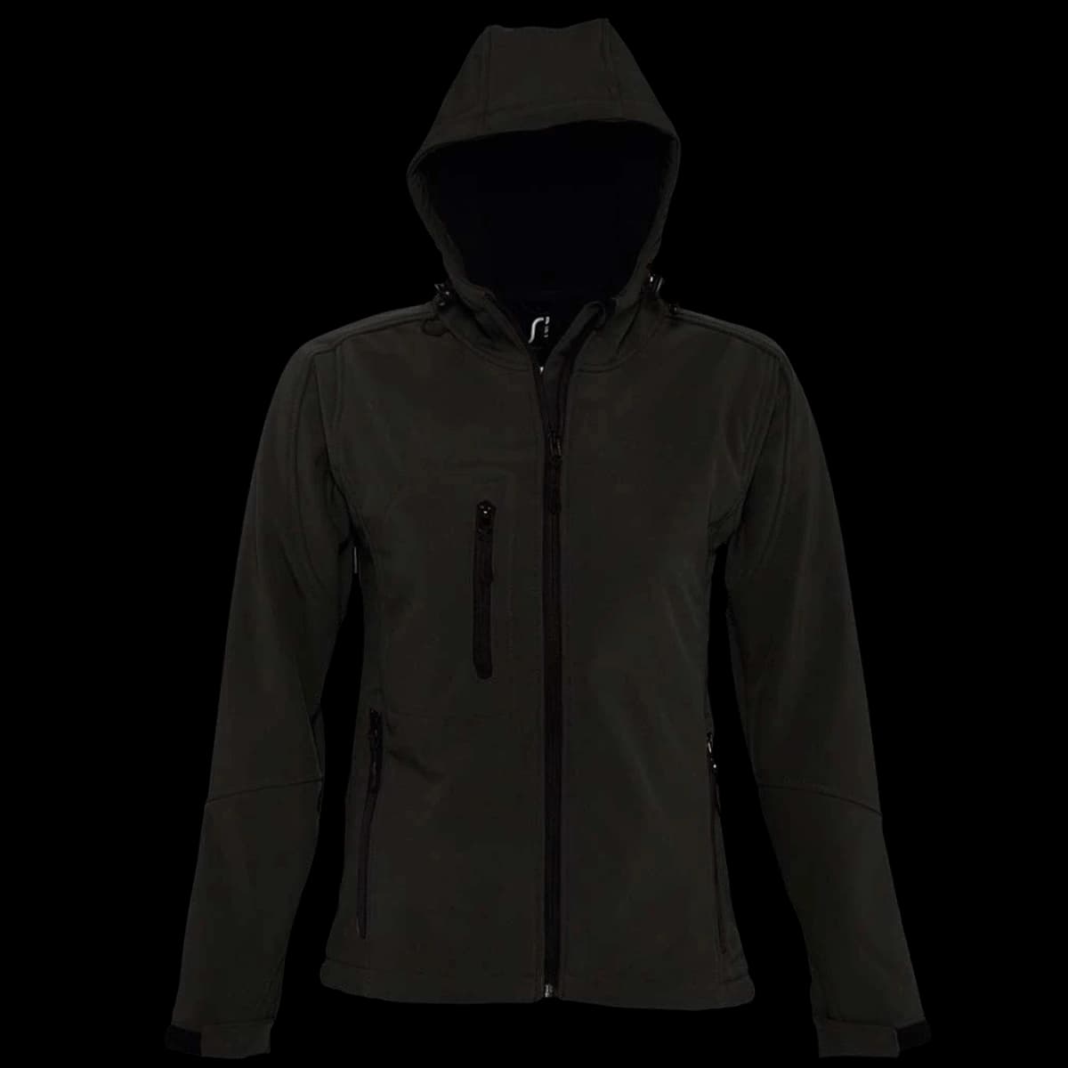 SOL'S Ladies Replay Hooded Soft Shell Jacket — front