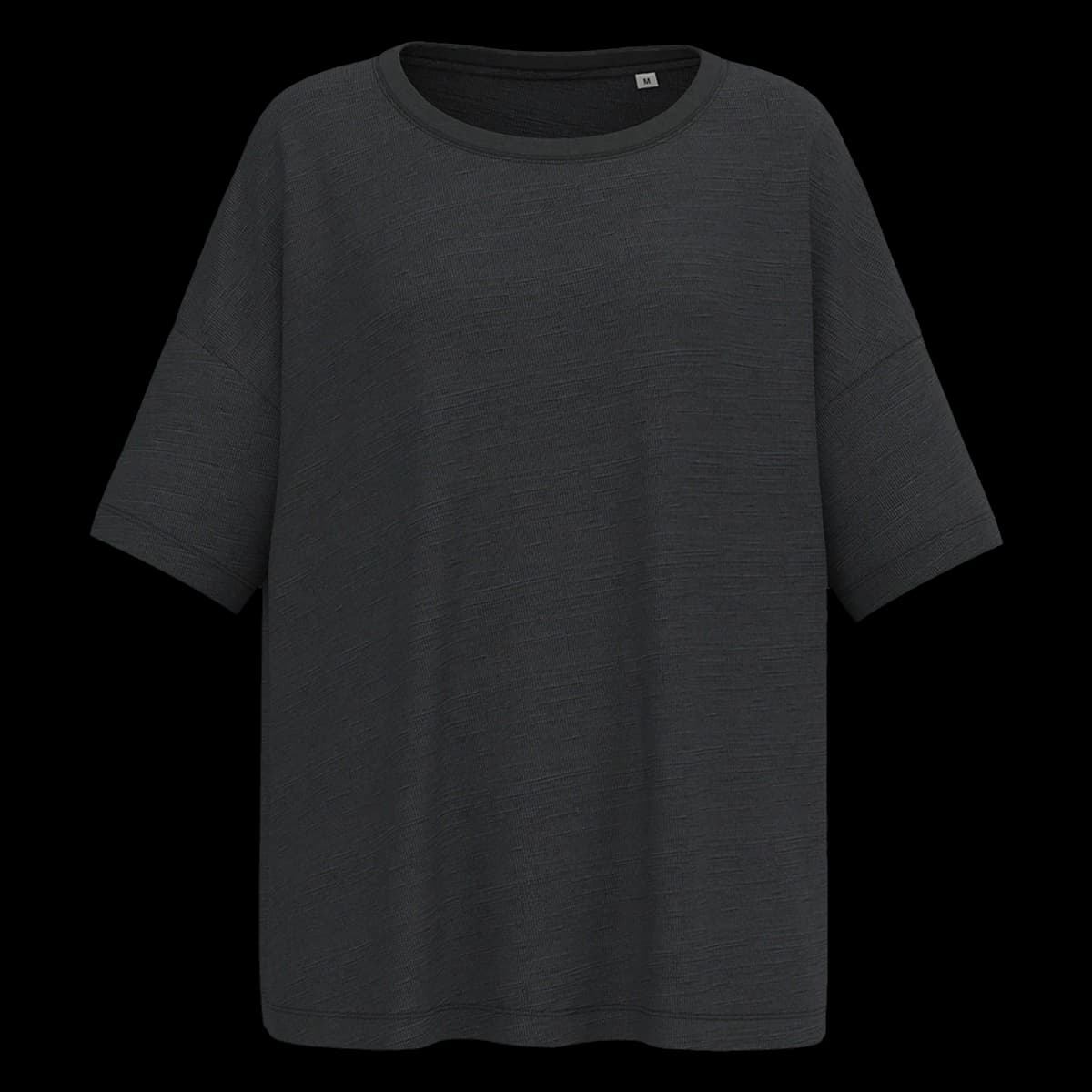 Spasso Ladies Oversized Slub T-Shirt — front