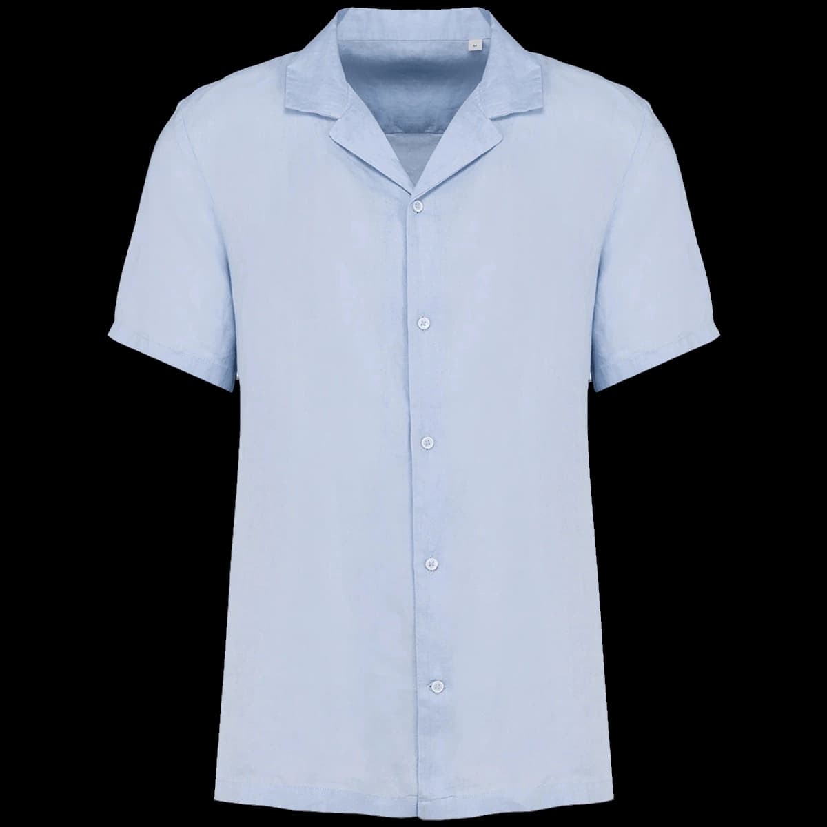 Spasso Short Sleeve Linen Shirt — front
