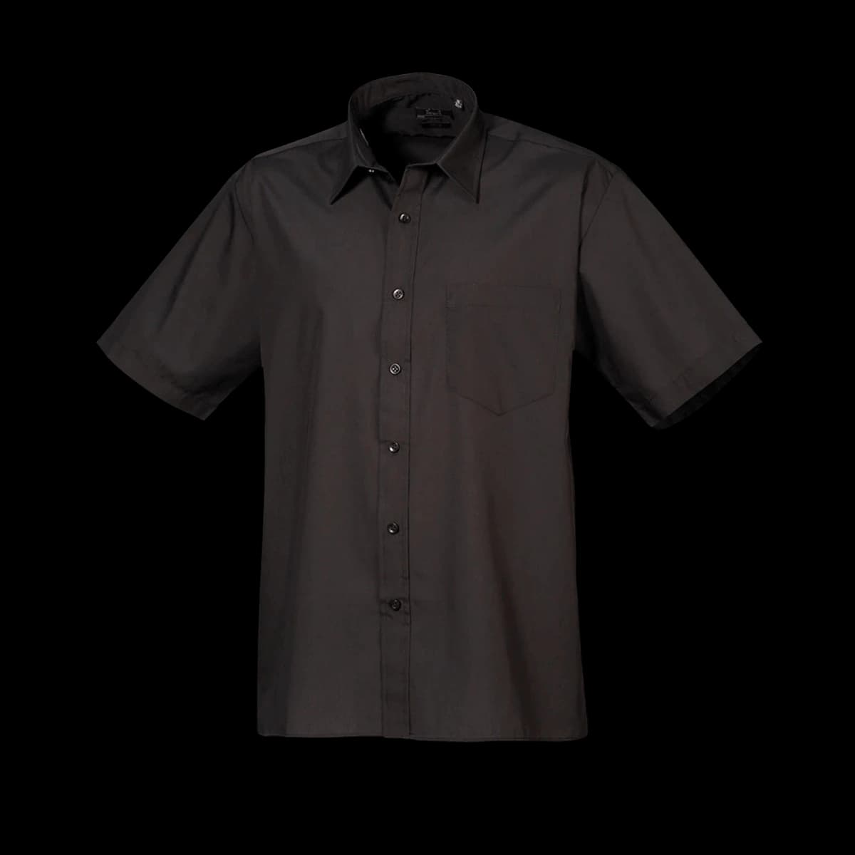 Premier Short Sleeve Poplin Shirt — front