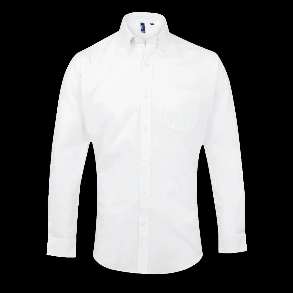 Premier Signature Long Sleeve Oxford Shirt — front