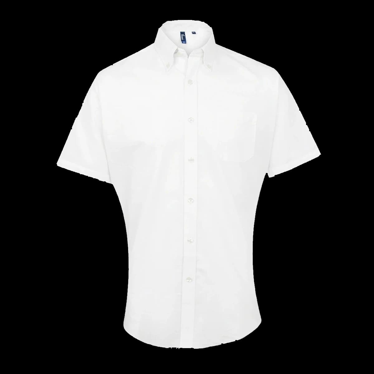 Premier Signature Short Sleeve Oxford Shirt — front