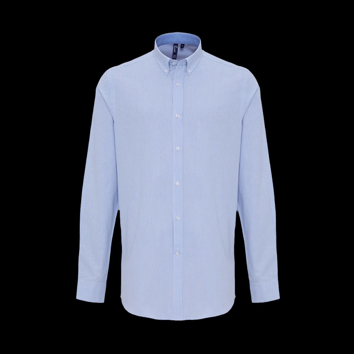 Premier Long Sleeve Striped Oxford Shirt — front