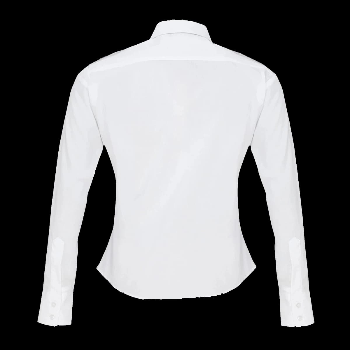 Premier Ladies Long Sleeve Pilot Shirt — back