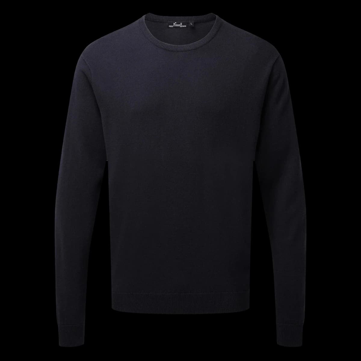 Premier Cotton Rich Crew Neck Sweater — front
