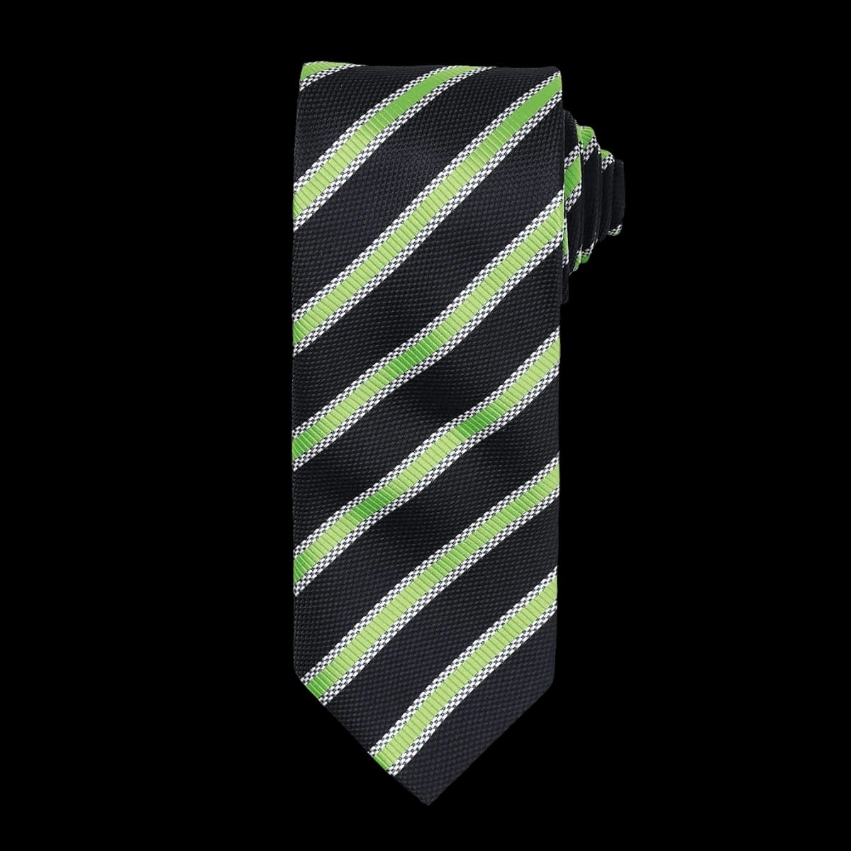 Premier Waffle Stripe Tie — front