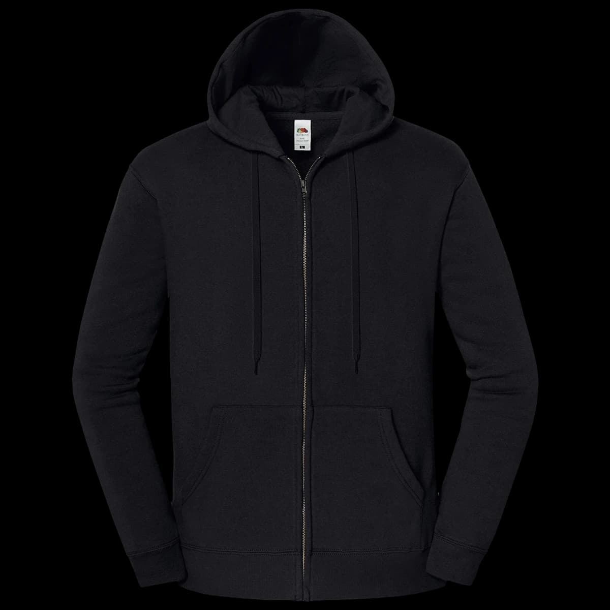 Fruit of the Loom Iconic Premium Hooded Sweat Jacket — front
