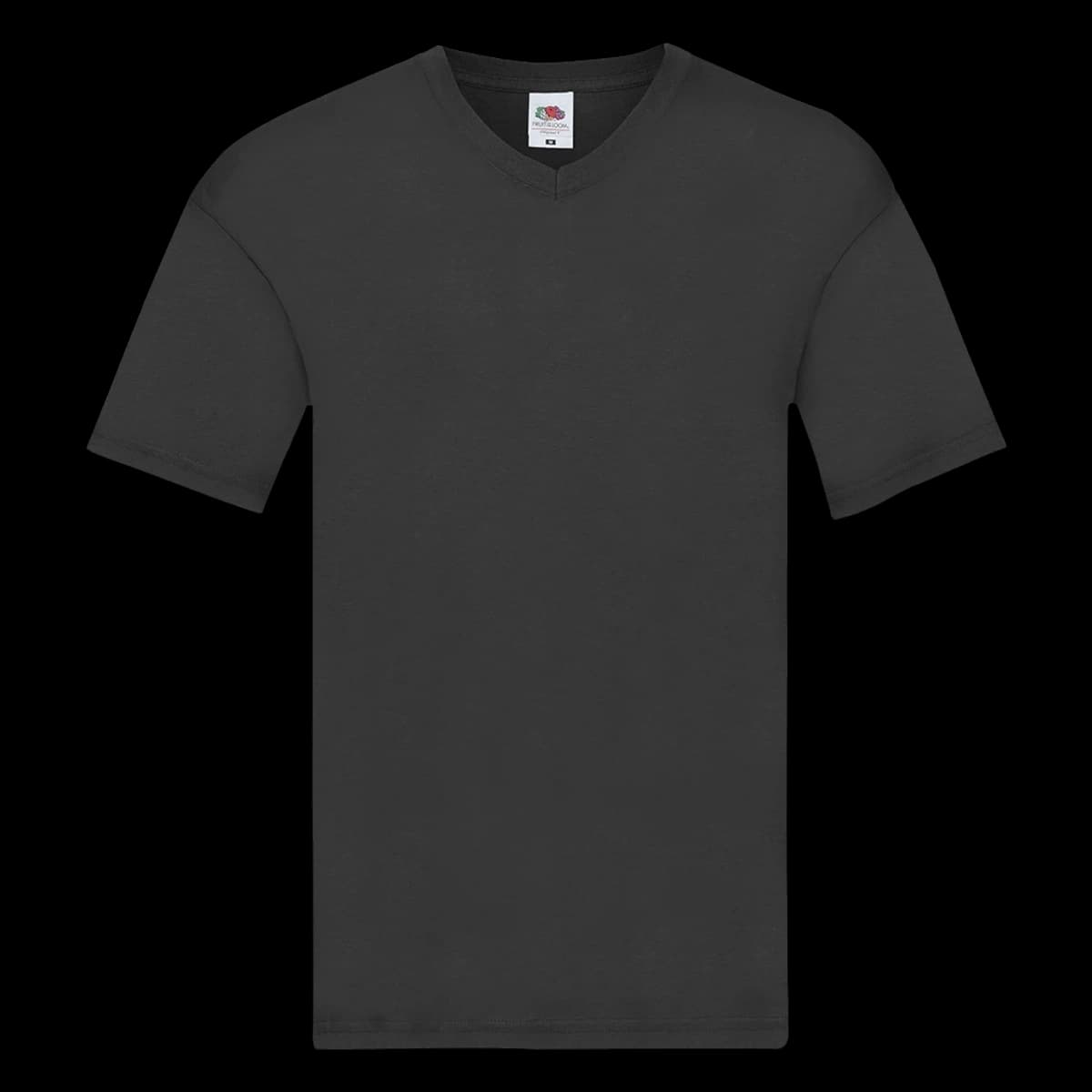Fruit of the Loom Original V Neck T-Shirt — front