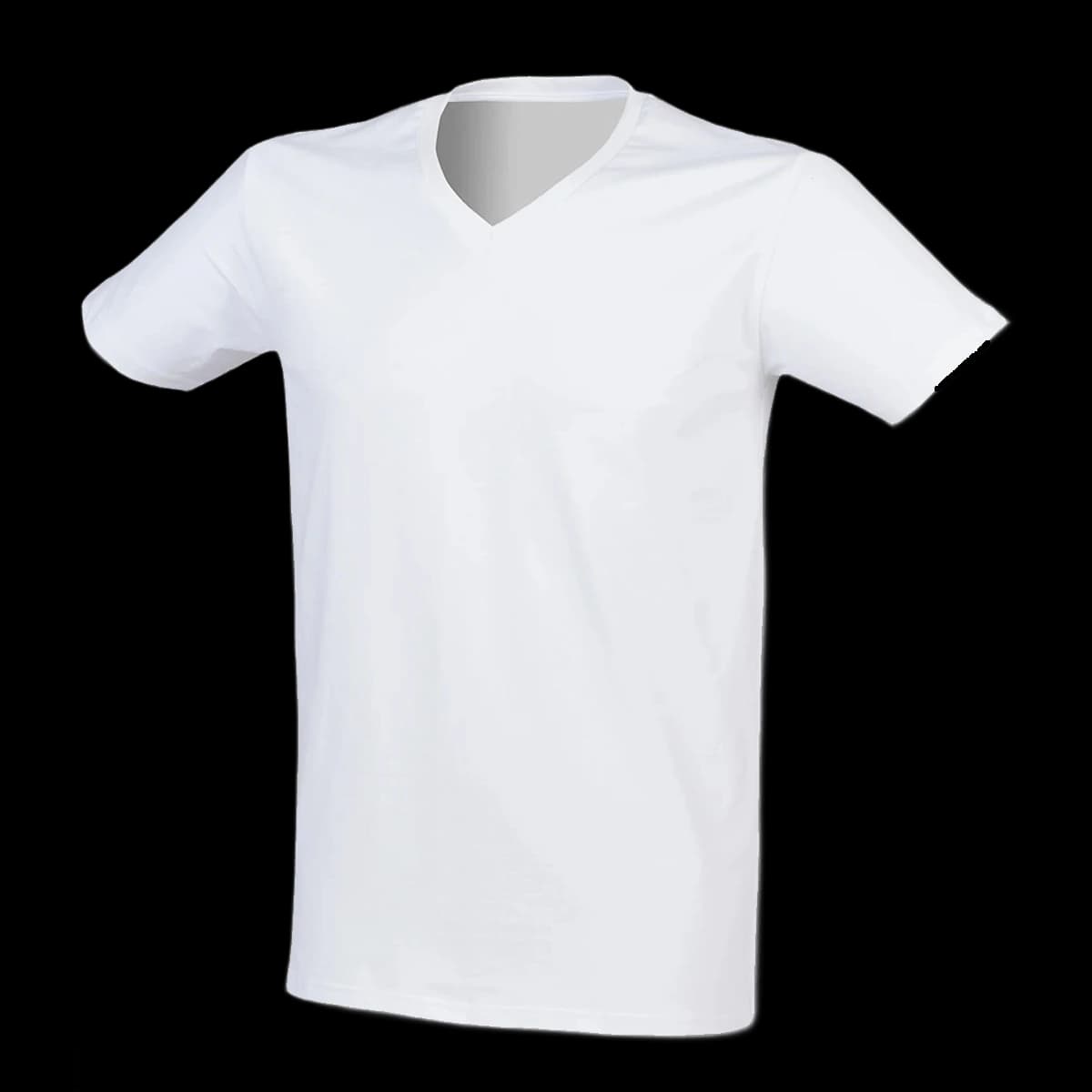SF Clothing Feel Good Stretch V Neck T-Shirt — front