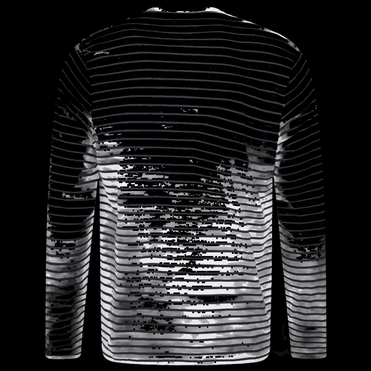 SF Clothing Unisex Long Sleeve Striped T-Shirt — back